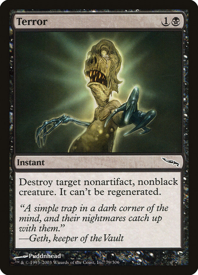 Terror [Mirrodin] (MRD 79)
