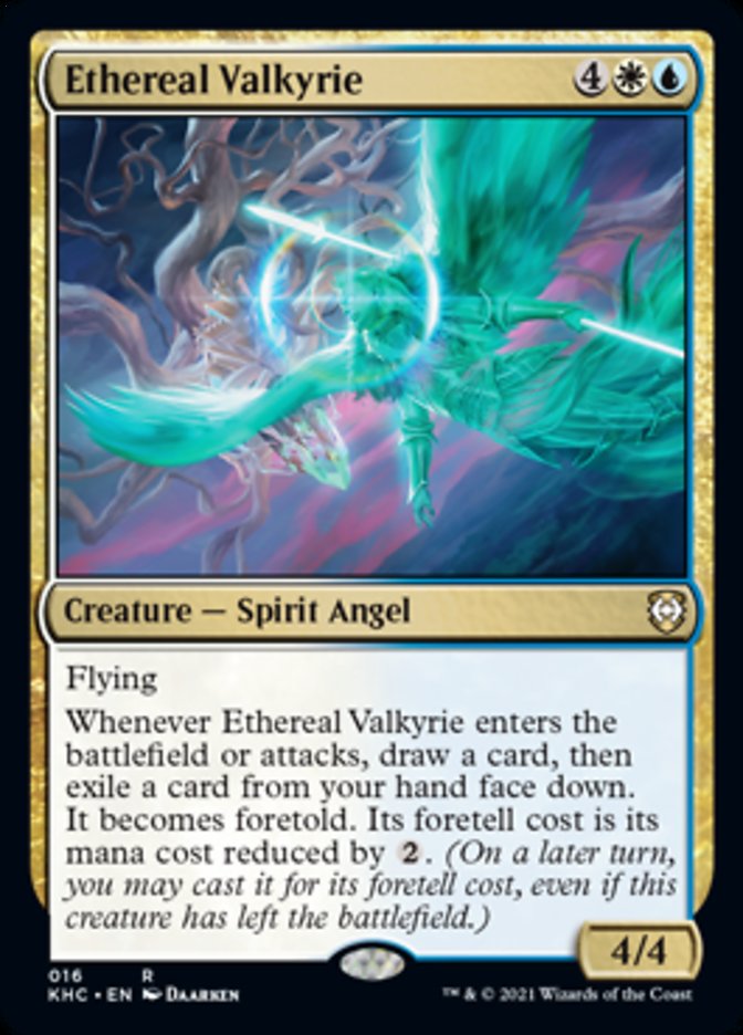 Ethereal Valkyrie [Kaldheim Commander] (KHC 16)