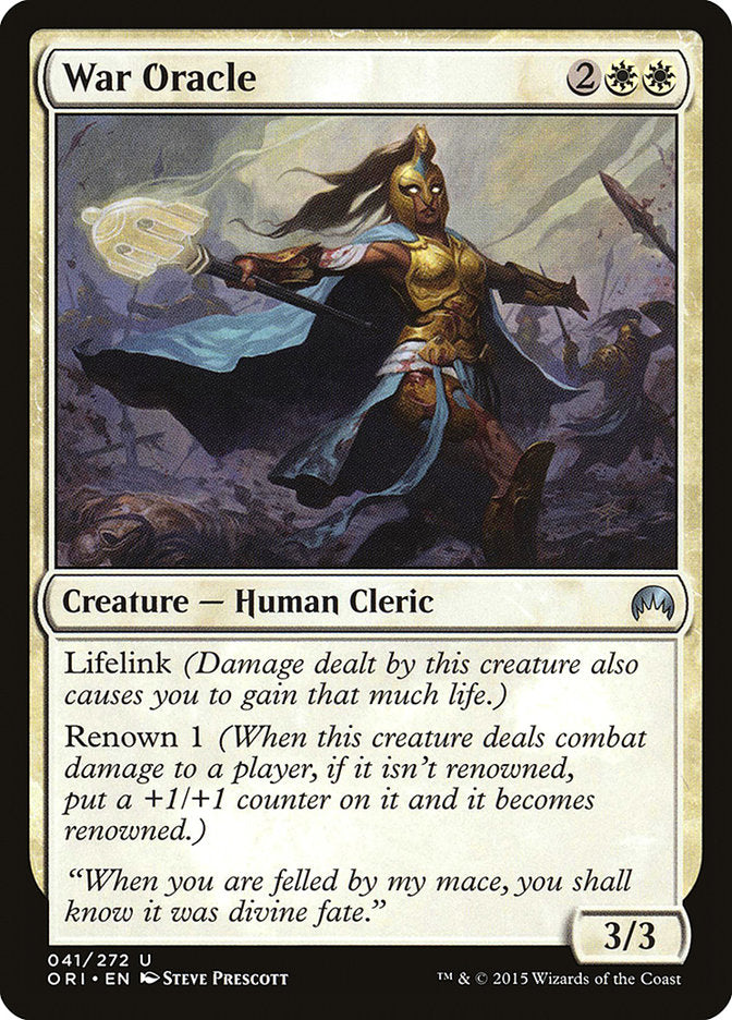 War Oracle [Magic Origins] (ORI 41)