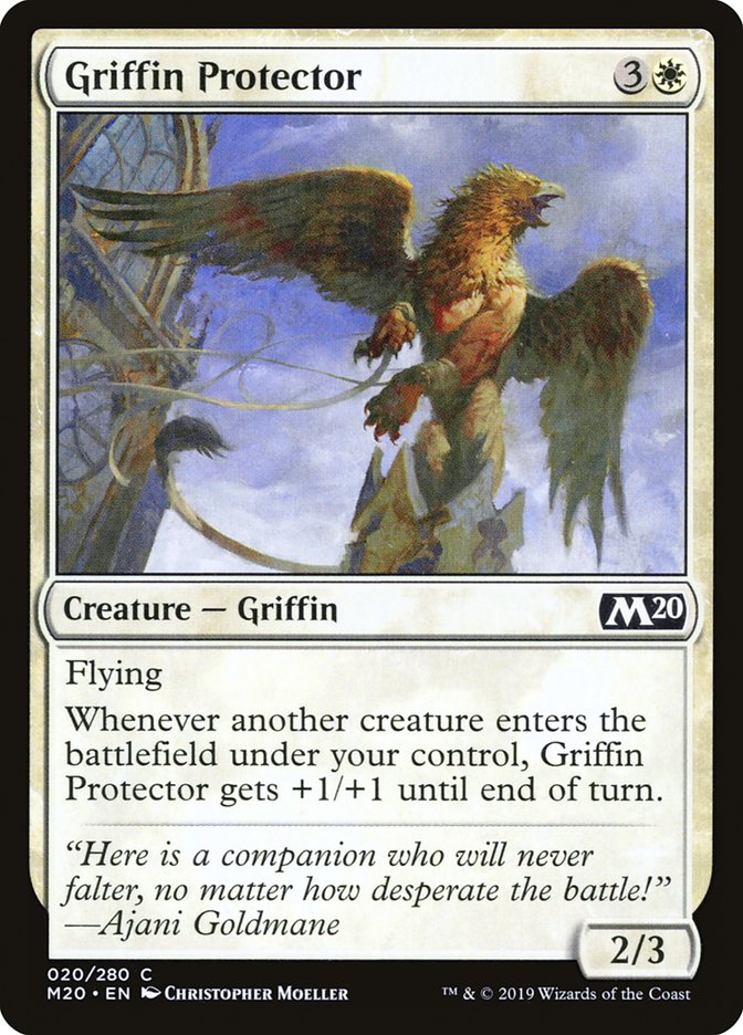 Griffin Protector [Core Set 2020] (M20 20)