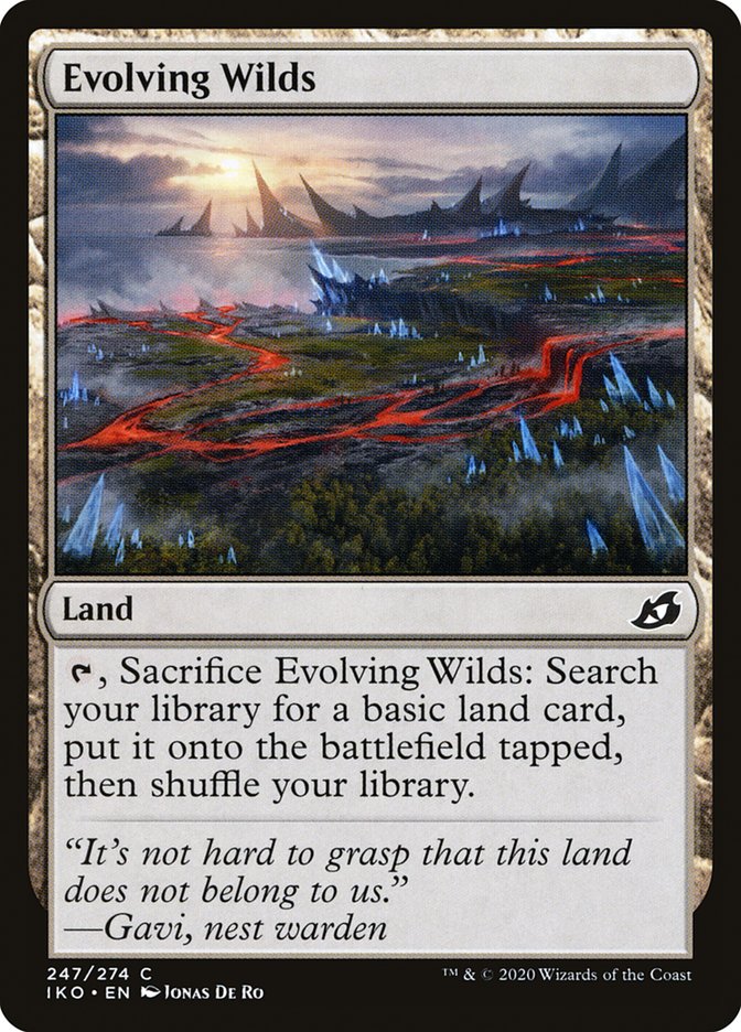 Evolving Wilds [Ikoria: Lair of Behemoths] (IKO 247)