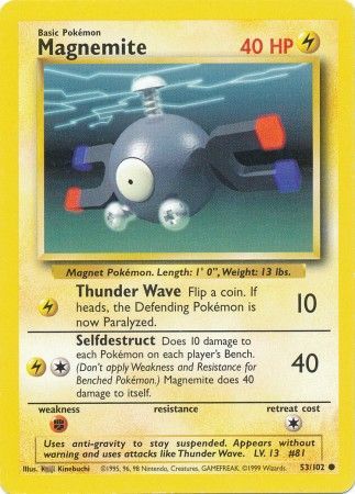 Magnemite (53/102) [Base Set]