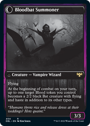 Voldaren Bloodcaster // Bloodbat Summoner [Innistrad: Double Feature] (DBL 404)