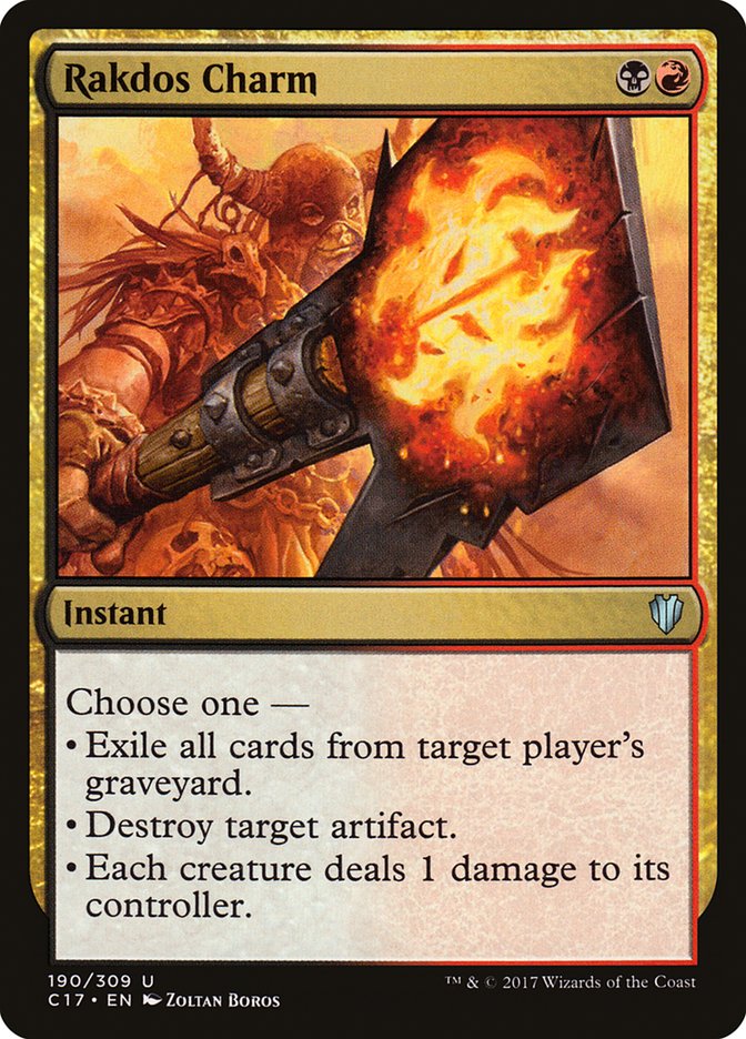 Rakdos Charm [Commander 2017] (C17 190)