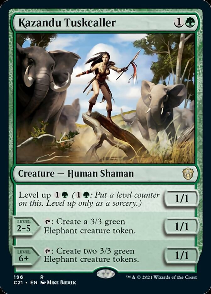 Kazandu Tuskcaller [Commander 2021] (C21 196)