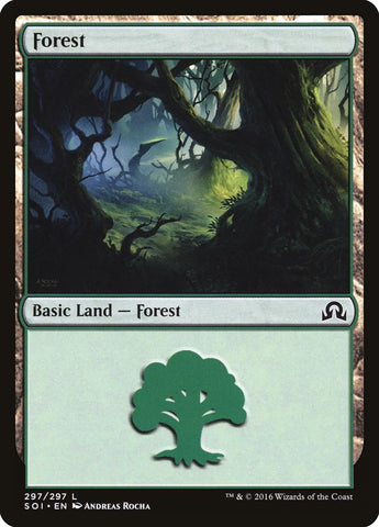 Forest (#297) [Shadows over Innistrad] (SOI 297)