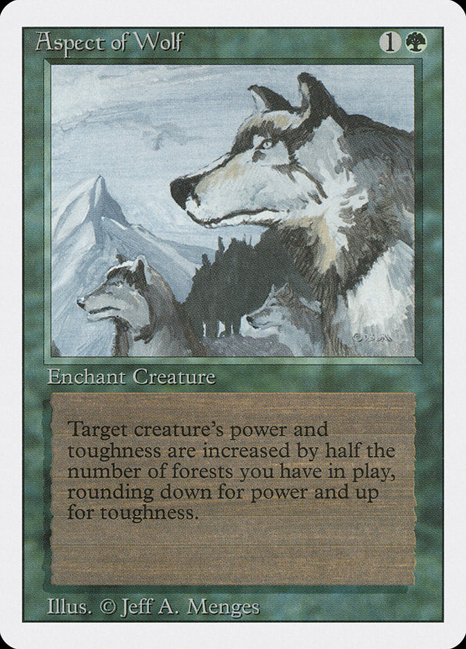 Aspect of Wolf [Revised Edition] (3ED 186)
