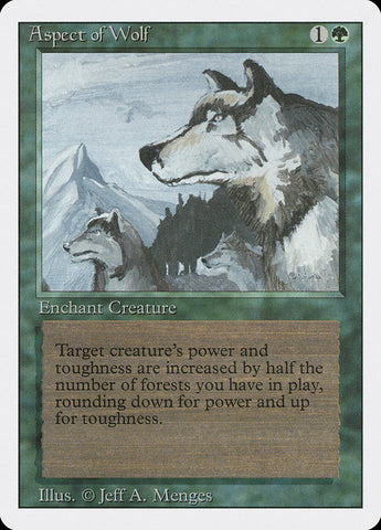 Aspect of Wolf [Revised Edition] (3ED 186)