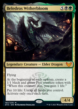 Beledros Witherbloom [Strixhaven: School of Mages] (STX 163)