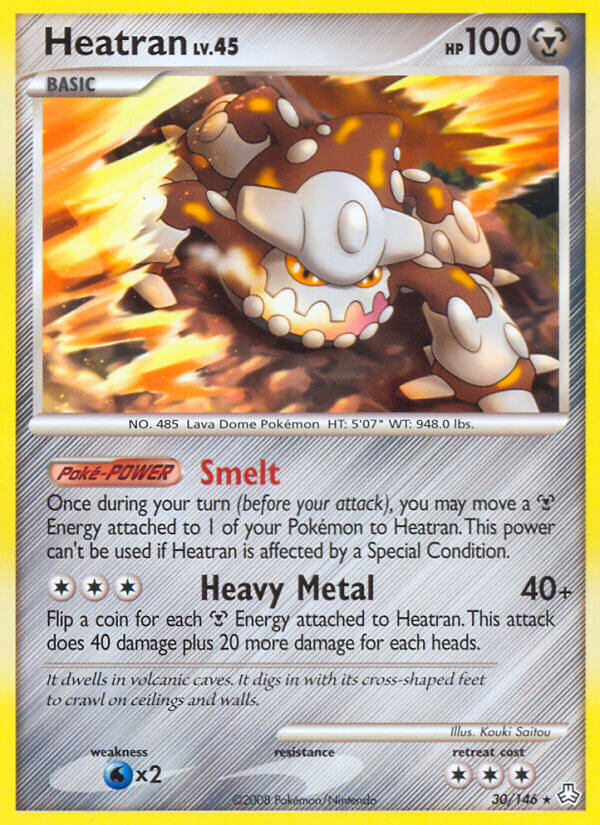 Heatran (DP Legends Awakened) (30/146) [Theme Deck Exclusives]