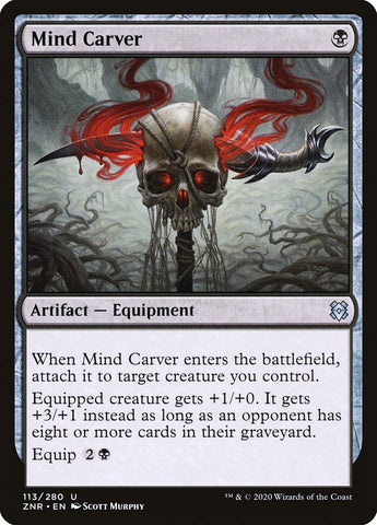 Mind Carver [Zendikar Rising] (ZNR 113)