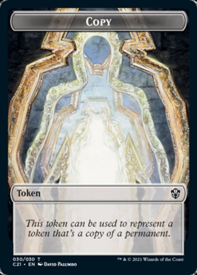 Copy // Fractal Token [Commander 2021 Tokens] (TC21 30)