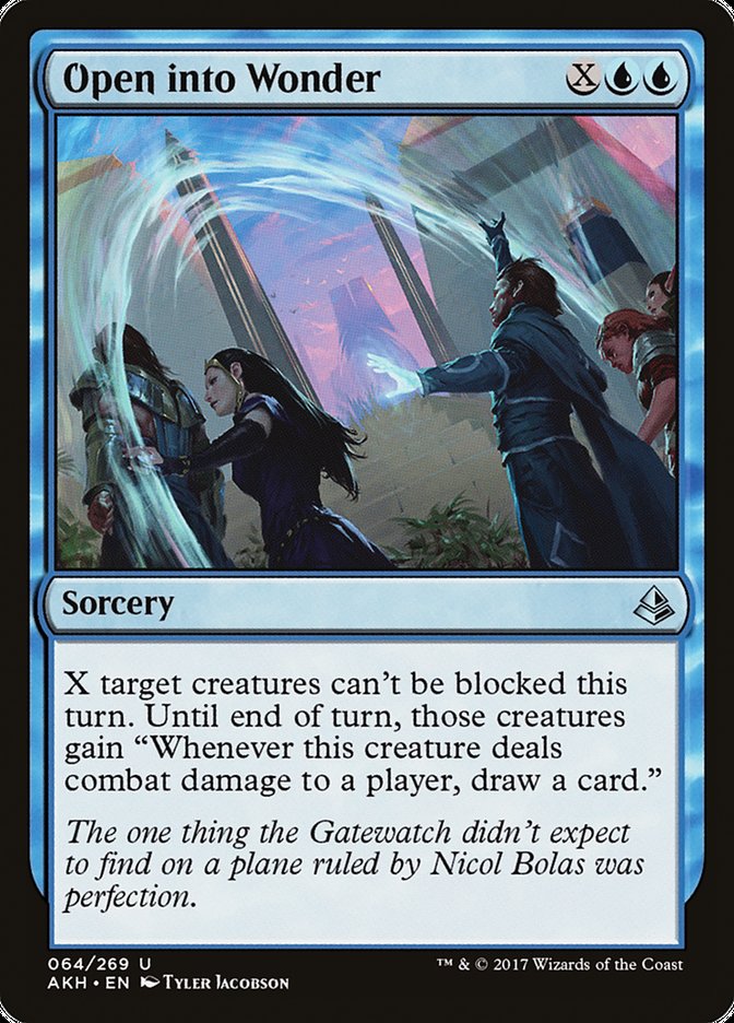 Open into Wonder [Amonkhet] (AKH 64)