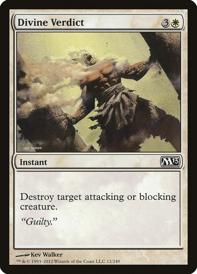 Divine Verdict [Magic 2013] (M13 12)