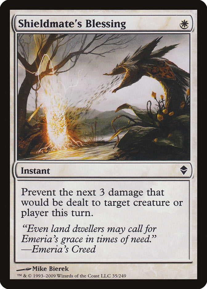 Shieldmate's Blessing [Zendikar] (ZEN 35)