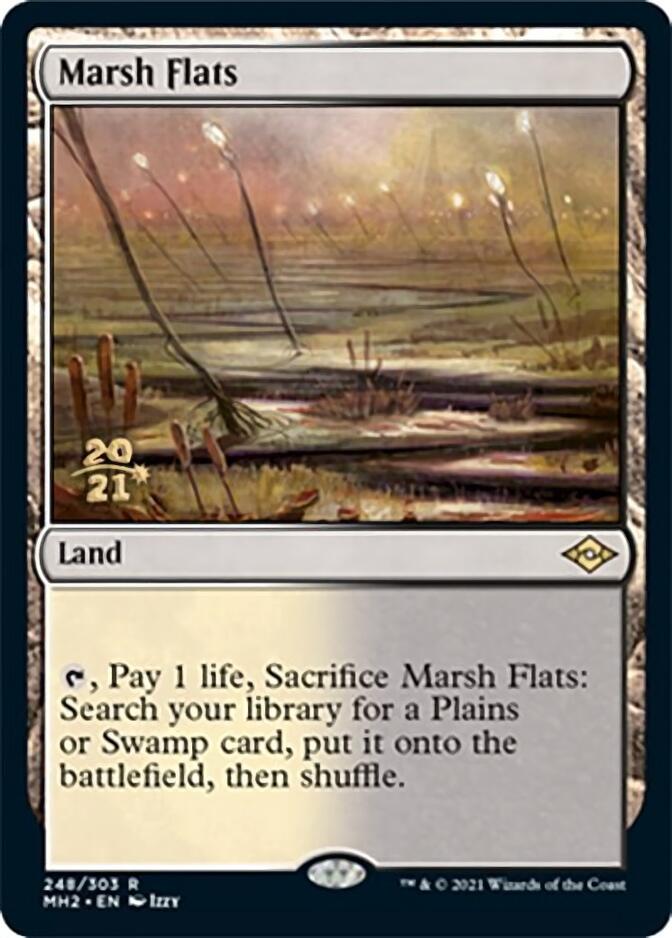 Marsh Flats [Modern Horizons 2 Prerelease Promos] (PMH2 248)