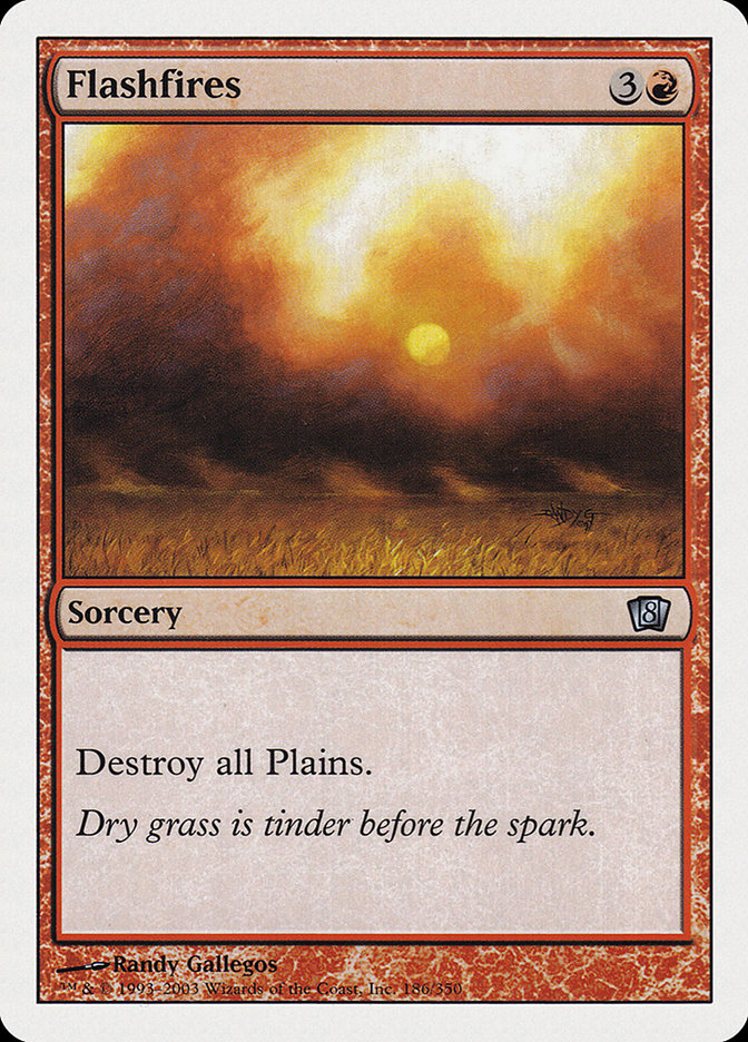 Flashfires [Eighth Edition] (8ED 186)