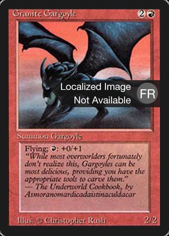 Granite Gargoyle [Foreign Black Border] (FBB 156)