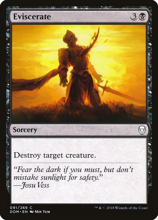 Eviscerate [Dominaria] (DOM 91)