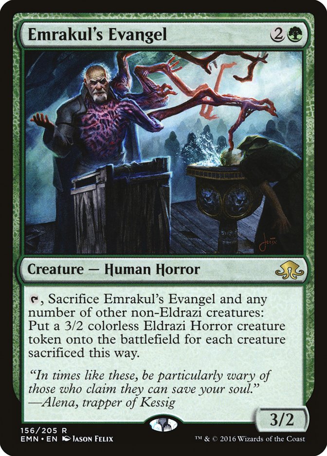 Emrakul's Evangel [Eldritch Moon] (EMN 156)