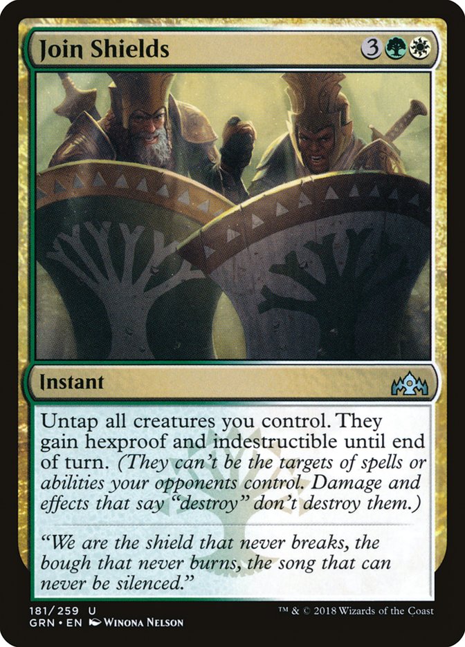 Join Shields [Guilds of Ravnica] (GRN 181)