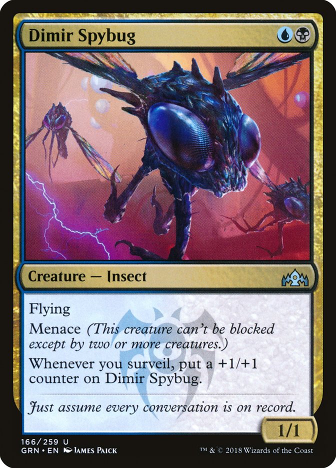 Dimir Spybug [Guilds of Ravnica] (GRN 166)