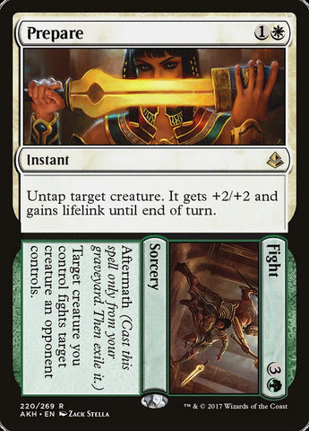 Prepare // Fight [Amonkhet] (AKH 220)