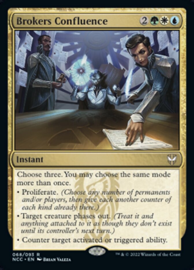 Brokers Confluence [Streets of New Capenna Commander] (NCC 68)