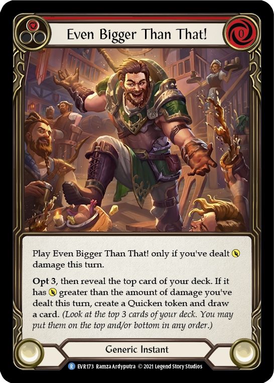 Even Bigger Than That! (Red) [EVR173] 1st Edition Normal