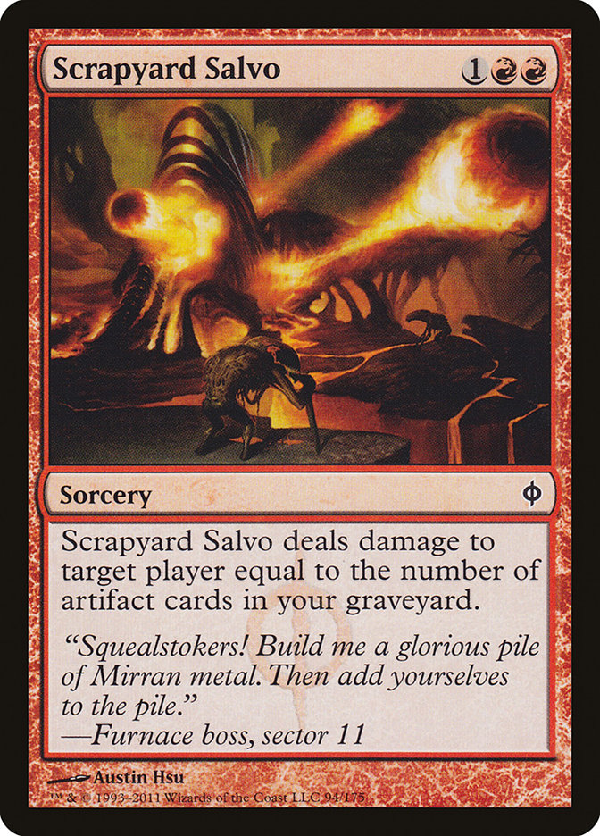Scrapyard Salvo [New Phyrexia] (NPH 94)