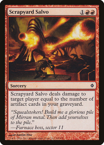 Scrapyard Salvo [New Phyrexia] (NPH 94)