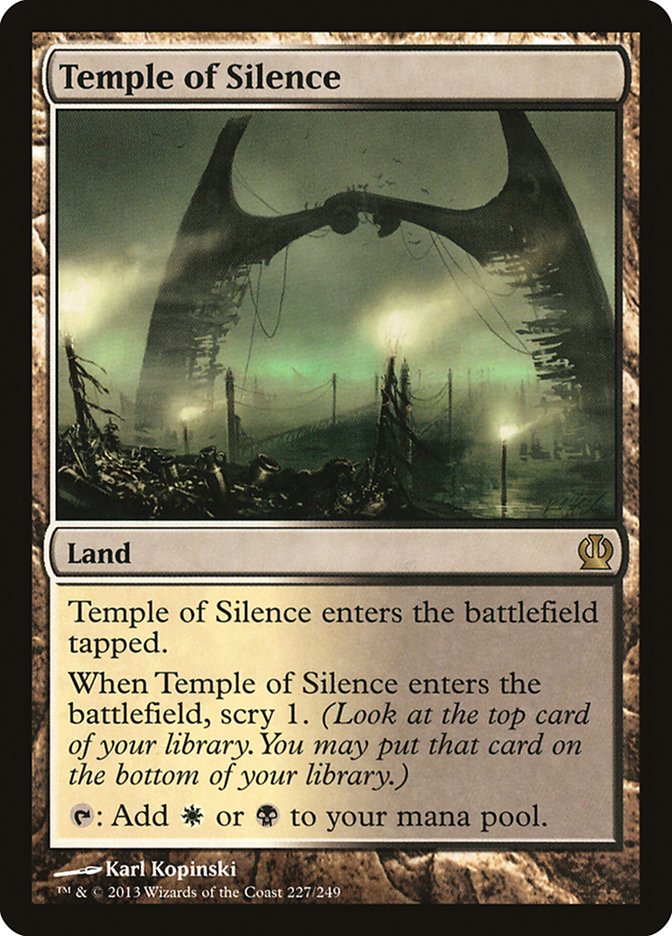 Temple of Silence [Theros] (THS 227)