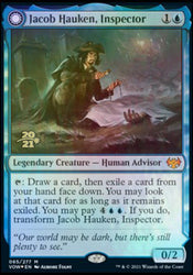 Jacob Hauken, Inspector // Hauken's Insight [Innistrad: Crimson Vow Prerelease Promos] (PVOW 65)