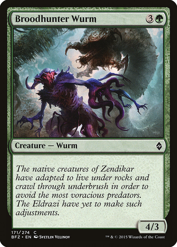 Broodhunter Wurm [Battle for Zendikar] (BFZ 171)
