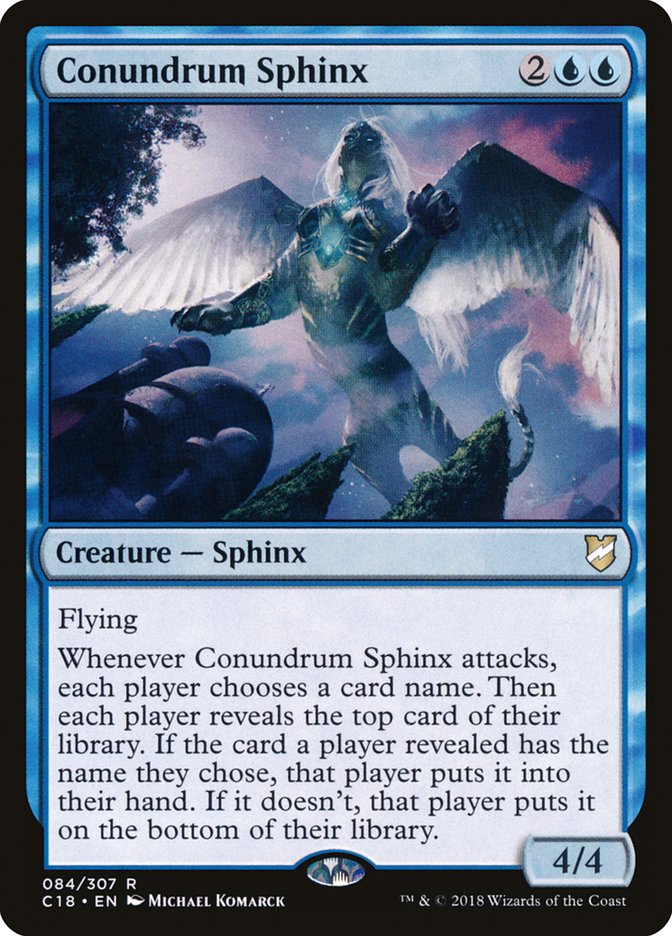 Conundrum Sphinx [Commander 2018] (C18 84)