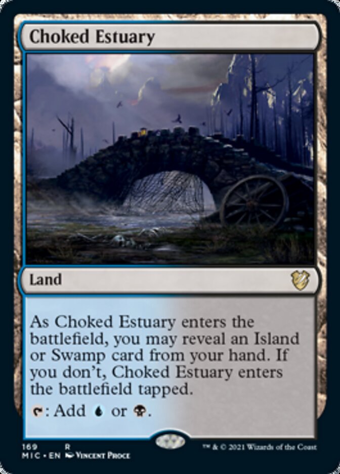 Choked Estuary [Innistrad: Midnight Hunt Commander] (MIC 169)