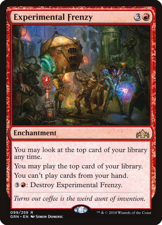 Experimental Frenzy [Guilds of Ravnica] (GRN 99)