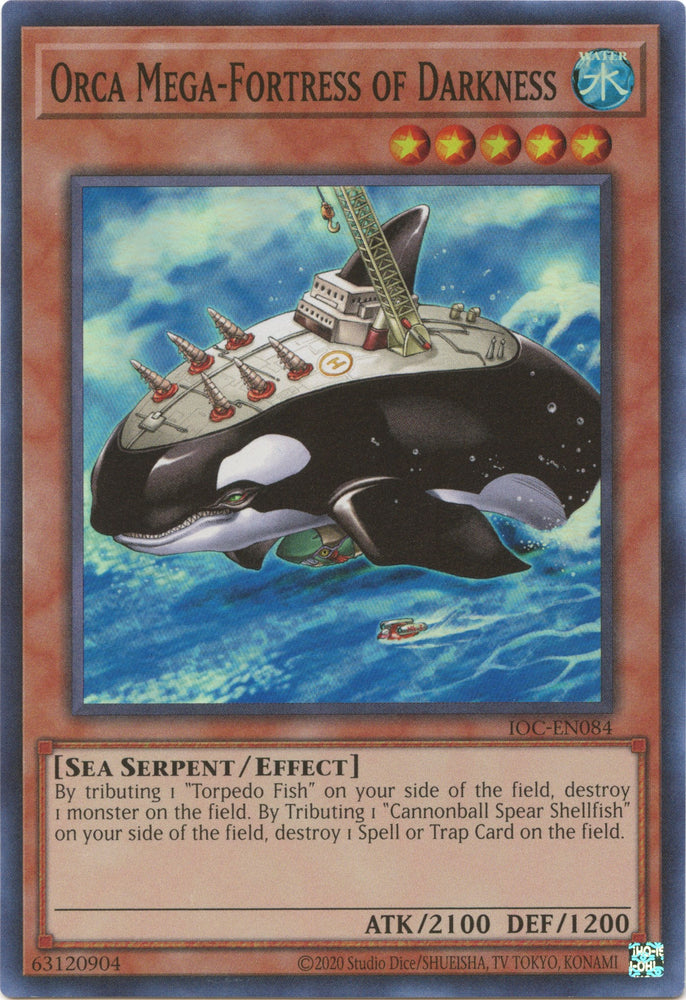 Orca Mega-Fortress of Darkness [IOC-EN084] Super Rare