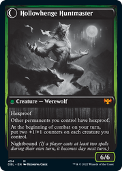 Avabruck Caretaker // Hollowhenge Huntmaster [Innistrad: Double Feature] (DBL 454)