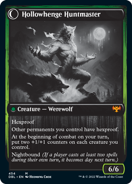 Avabruck Caretaker // Hollowhenge Huntmaster [Innistrad: Double Feature] (DBL 454)