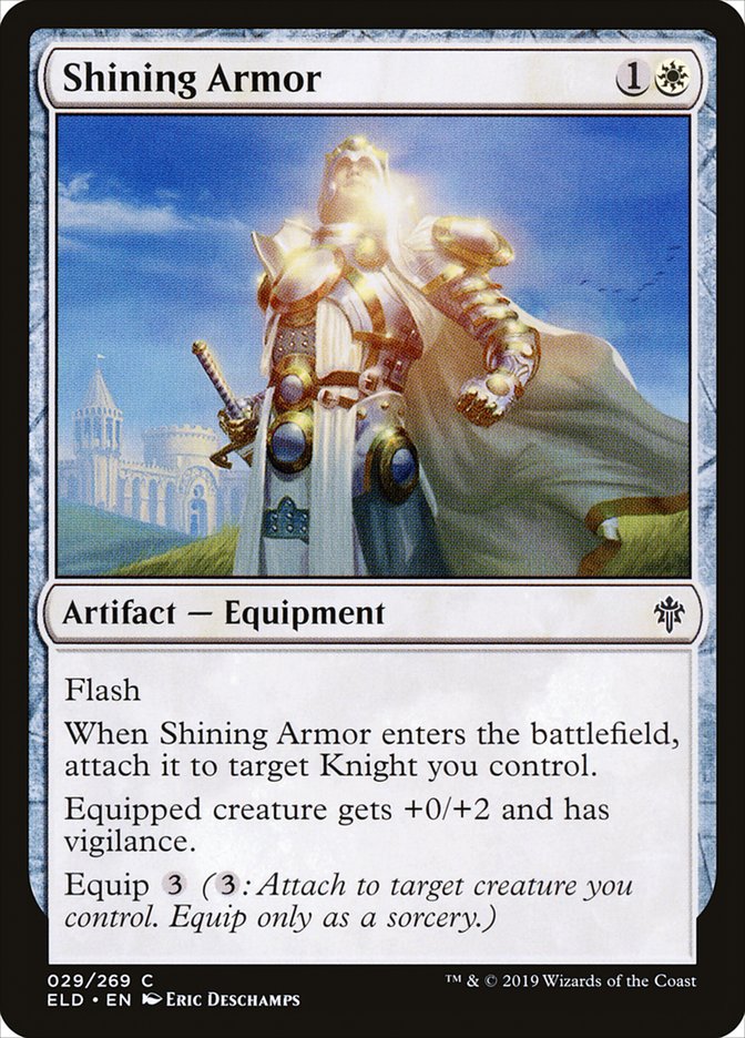 Shining Armor [Throne of Eldraine] (ELD 29)