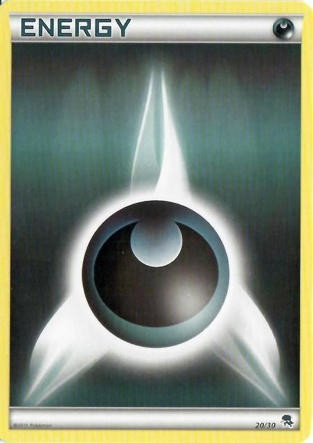 Darkness Energy (20/30) [Black & White: Trainer Kit]