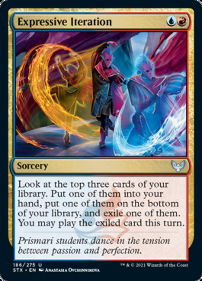 Expressive Iteration [Strixhaven: School of Mages] (STX 186)