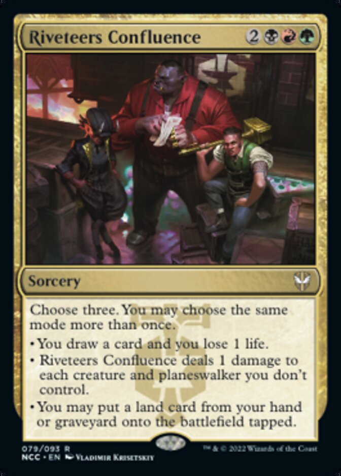 Riveteers Confluence [Streets of New Capenna Commander] (NCC 79)