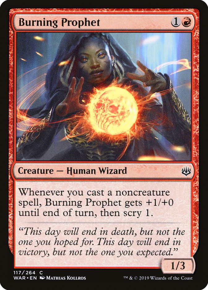 Burning Prophet [War of the Spark] (WAR 117)
