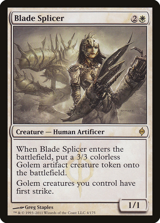 Blade Splicer [New Phyrexia] (NPH 4)