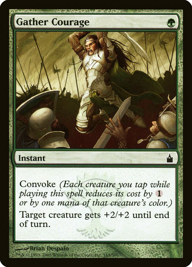 Gather Courage [Ravnica: City of Guilds] (RAV 165)