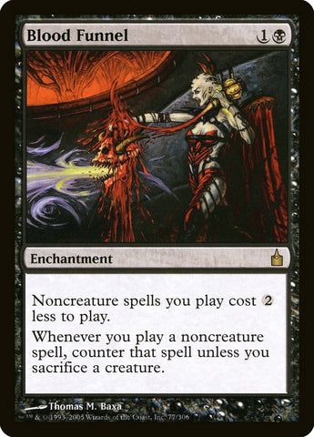 Blood Funnel [Ravnica: City of Guilds] (RAV 77)