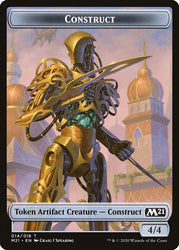 Beast // Construct Double-sided Token [Core Set 2021 Tokens] (TM21 10)