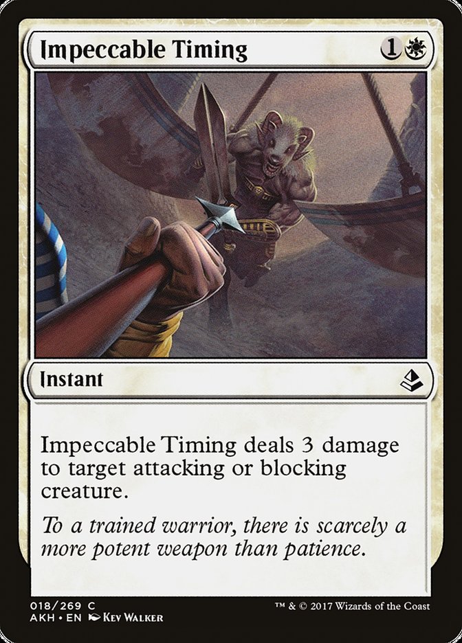 Impeccable Timing [Amonkhet] (AKH 18)